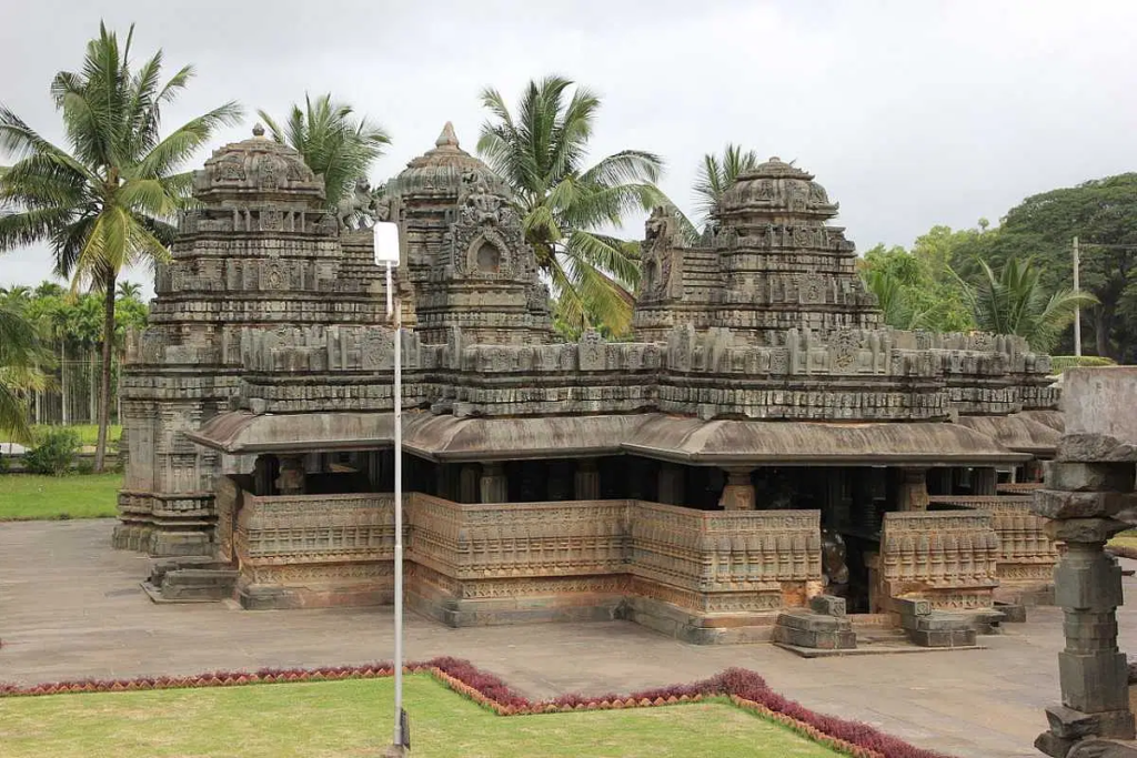 Keladi Temple in Shivamogga, a historic architectural site known for its Dravidian-style temple and cultural importance in Karnataka.