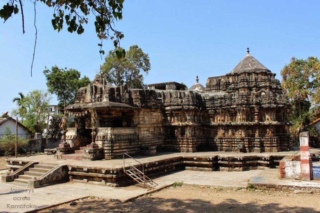 Lakshmi Narasimha Temple in Bhadravati, Shimogga, a historical temple dedicated to Lord Narasimha, known for its architectural beauty and religious importance in Karnataka.