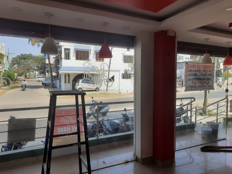 1200 sq ft commerical space for rent vinobanagar Shivamogga